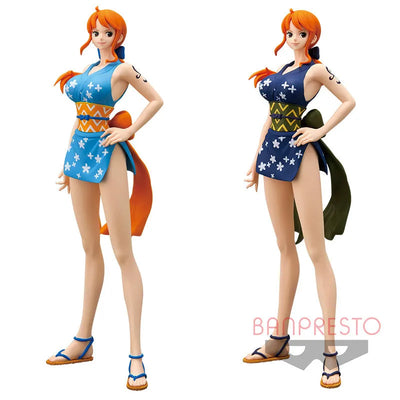 One Piece - Nami - Glitter & Glamours - Wanokuni Style Regular and Rare Color - Set of 2 Figures (Bandai Spirits)ㅤ – Bandai Spirits – ActionFigureBrasil — close