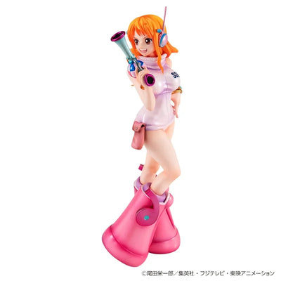 One Piece - Nami - Portrait of Pirates "Evolutionary History" (MegaHouse) [Shop Exclusive]ㅤ – MegaHouse – ActionFigureBrasil — embalagem