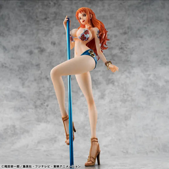 One Piece - Nami - Portrait Of Pirates Limited Edition - 1/8 - New Ver. - Limited Reissue (MegaHouse) [Shop Exclusive]ㅤ – MegaHouse – ActionFigureBrasil
