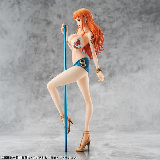 One Piece - Nami - Portrait Of Pirates Limited Edition - 1/8 - New Ver. - Limited Reissue (MegaHouse) [Shop Exclusive]ㅤ – MegaHouse – ActionFigureBrasil