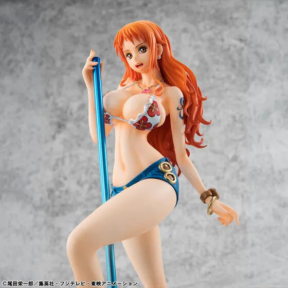 One Piece - Nami - Portrait Of Pirates Limited Edition - 1/8 - New Ver. - Limited Reissue (MegaHouse) [Shop Exclusive]ㅤ – MegaHouse – ActionFigureBrasil
