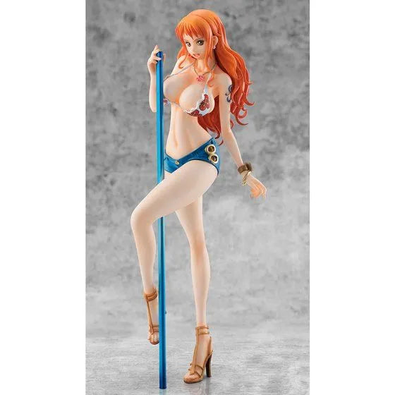 One Piece - Nami - Portrait Of Pirates Limited Edition - 1/8 - New Ver.ㅤ – MegaHouse – ActionFigureBrasil
