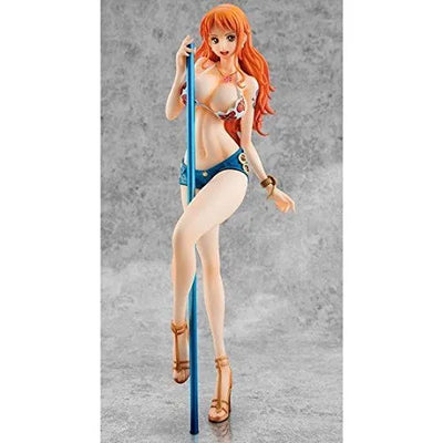 One Piece - Nami - Portrait Of Pirates Limited Edition - 1/8 - New Ver.ㅤ – MegaHouse – ActionFigureBrasil — close