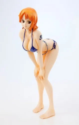 One Piece - Nami - Portrait Of Pirates Limited Edition - Excellent Model - 1/8 - Swimsuit Blueㅤ – MegaHouse – ActionFigureBrasil