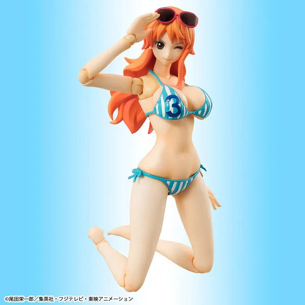 One Piece - Nami - Variable Action Heroes - Summer Vacation - 2025 Re-release (MegaHouse)ㅤ – MegaHouse – ActionFigureBrasil
