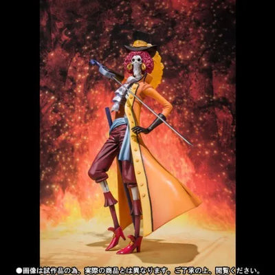 One Piece - One Piece Film Z - Brook - Chozokei Damashii Movie Edition "ONE PIECE FILM Z" - Last Battle Costume - Chouzokei Damashiiㅤ – Bandai – ActionFigureBrasil