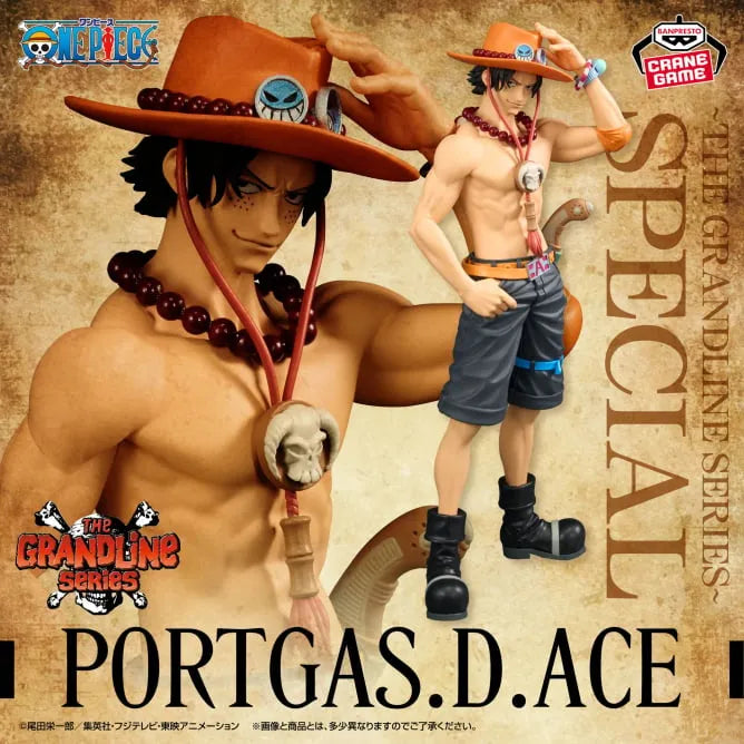 One Piece - Portgas D. Ace - DXF Figure - The Grandline Series - Special (Bandai Spirits)ㅤ – Bandai Spirits – ActionFigureBrasil
