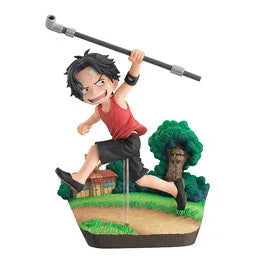 One Piece - Portgas D. Ace - G.E.M. - RUN!RUN!RUN! (MegaHouse)ㅤ – MegaHouse – ActionFigureBrasil
