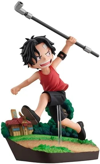 One Piece - Portgas D. Ace - G.E.M. - RUN!RUN!RUN! (MegaHouse)ㅤ – MegaHouse – ActionFigureBrasil
