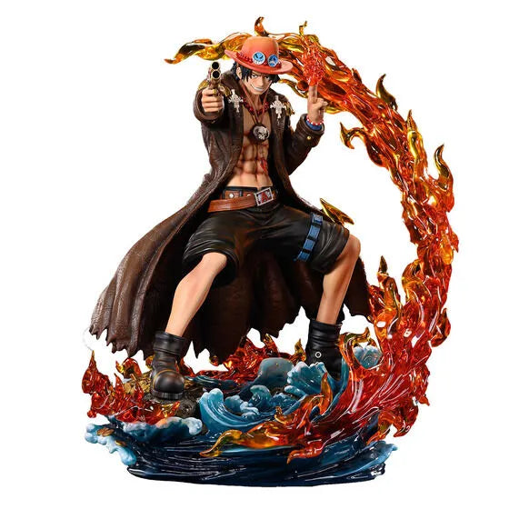 One Piece - Portgas D. Ace - One Piece Log Collection Statue - 1/4 (Plex, Unique Art Studio)ㅤ – Unique Art Studio – ActionFigureBrasil