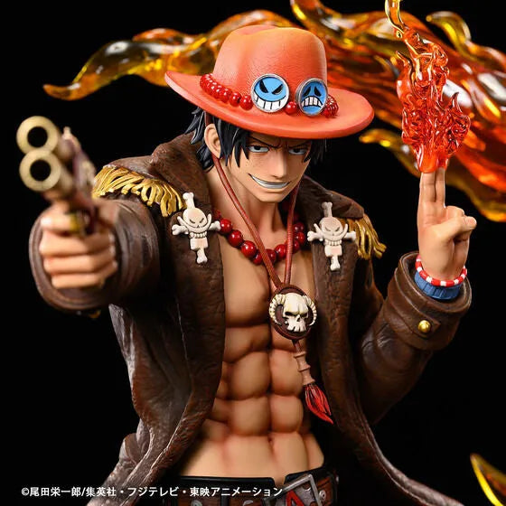 One Piece - Portgas D. Ace - One Piece Log Collection Statue - 1/4 (Plex, Unique Art Studio)ㅤ – Unique Art Studio – ActionFigureBrasil