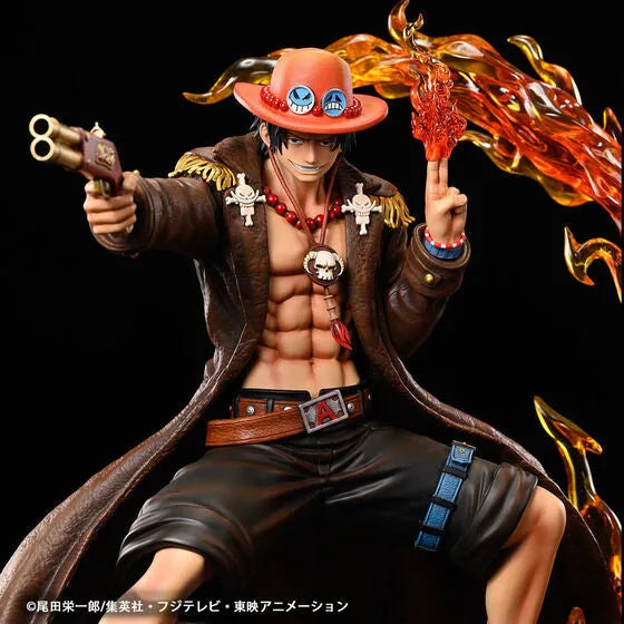 One Piece - Portgas D. Ace - One Piece Log Collection Statue - 1/4 (Plex, Unique Art Studio)ㅤ – Unique Art Studio – ActionFigureBrasil