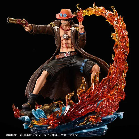 One Piece - Portgas D. Ace - One Piece Log Collection Statue - 1/4 (Plex, Unique Art Studio)ㅤ – Unique Art Studio – ActionFigureBrasil
