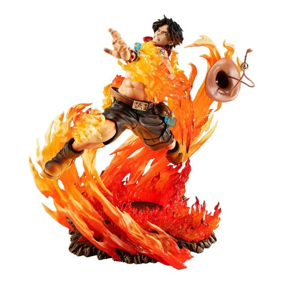 One Piece - Portgas D. Ace - Portrait Of Pirates Maximum - 15th Limited Ver. - Super Limited Reprint Edition (MegaHouse) [Shop Exclusive]ㅤ – MegaHouse – ActionFigureBrasil