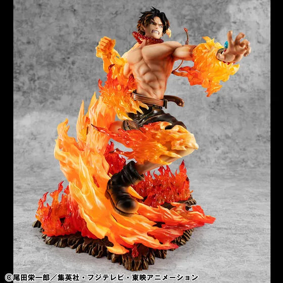One Piece - Portgas D. Ace - Portrait Of Pirates Maximum - 15th Limited Ver. - Super Limited Reprint Edition (MegaHouse) [Shop Exclusive]ㅤ – MegaHouse – ActionFigureBrasil