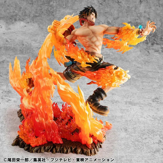 One Piece - Portgas D. Ace - Portrait Of Pirates Maximum - 15th Limited Ver. - Super Limited Reprint Edition (MegaHouse) [Shop Exclusive]ㅤ – MegaHouse – ActionFigureBrasil
