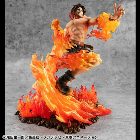 One Piece - Portgas D. Ace - Portrait Of Pirates Maximum - 15th Limited Ver. - Super Limited Reprint Edition (MegaHouse) [Shop Exclusive]ㅤ – MegaHouse – ActionFigureBrasil