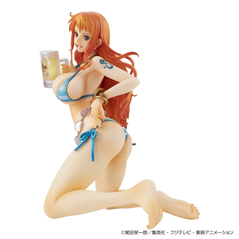 One Piece - Portrait. Of. Pirates - Limited Edition - Nami - Ver.BB_SP 20th Anniversary (Megahouse) [Shop Exclusive]ㅤ – MegaHouse – ActionFigureBrasil