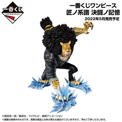 One Piece - Rob Lucci - Ichiban Kuji One Piece Takumi no Keifu Kettou no Kioku - Sumishiki Kai Gi - D Prize (Bandai Spirits)ㅤ – Bandai Spirits – ActionFigureBrasil