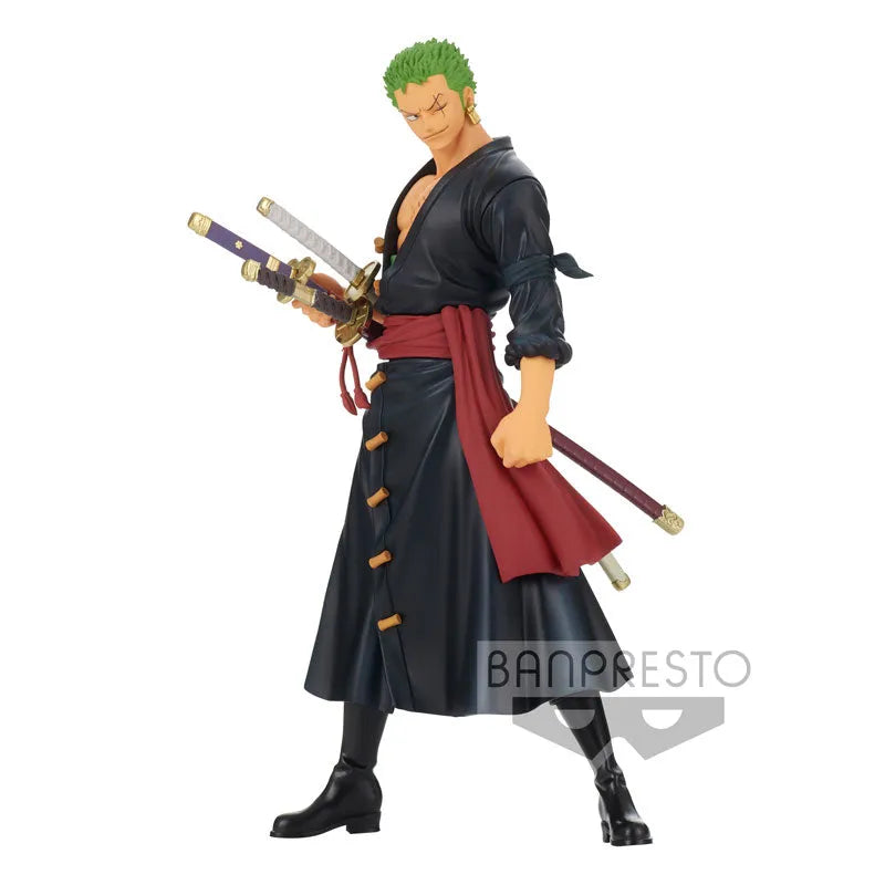 One Piece - Roronoa Zoro - DXF Figure - The Grandline Men - The Grandline Men Wano Country Vol.13 (Bandai Spirits)ㅤ – Bandai Spirits – ActionFigureBrasil