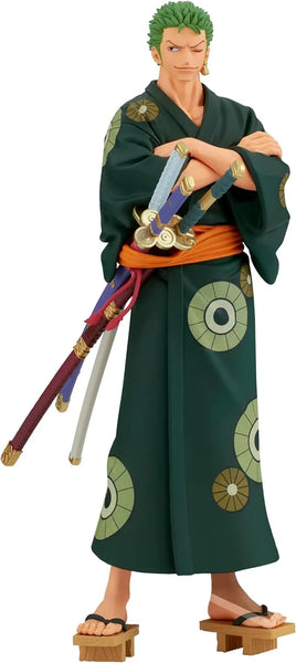 One Piece - Roronoa Zoro - DXF Figure - The Grandline Series - Wano Country - Yukata Ver. (Bandai Spirits)ㅤ – Bandai Spirits – ActionFigureBrasil