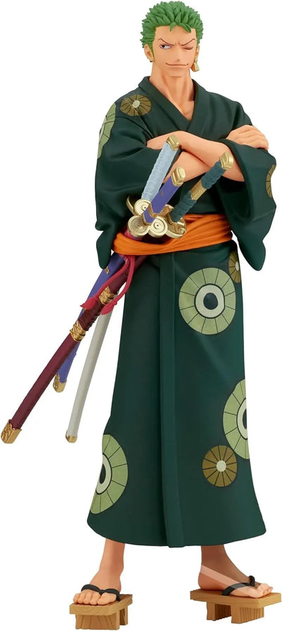 One Piece - Roronoa Zoro - DXF Figure - The Grandline Series - Wano Country - Yukata Ver. (Bandai Spirits)ㅤ – Bandai Spirits – ActionFigureBrasil