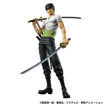 One Piece - Roronoa Zoro - Excellent Model - Portrait Of Pirates DX - 1/8 - 10th Limited Ver. - Limited Reprint Edition (MegaHouse) [Shop Exclusive]ㅤ – MegaHouse – ActionFigureBrasil
