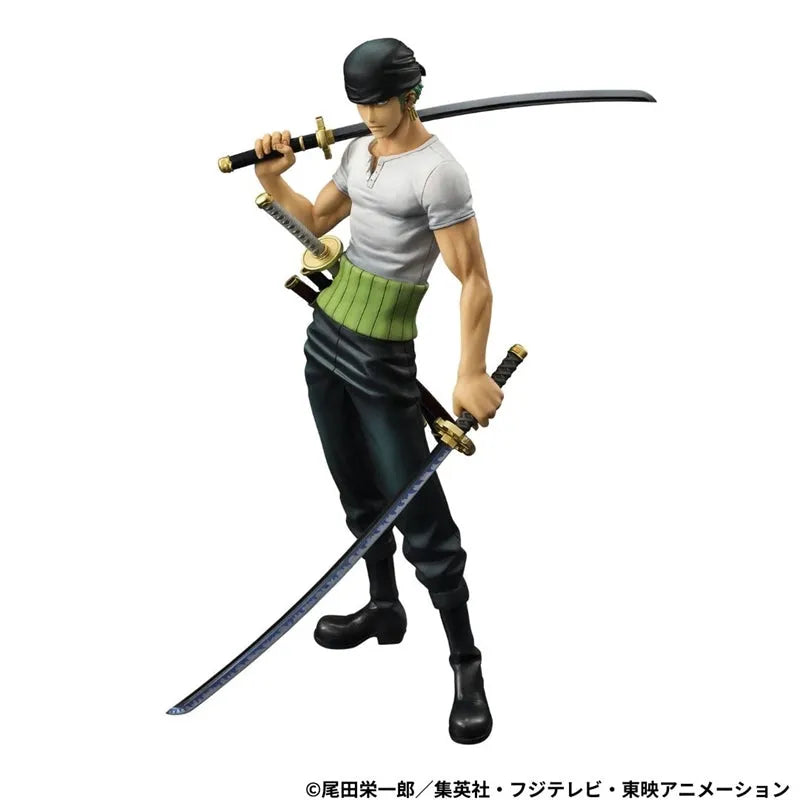 One Piece - Roronoa Zoro - Excellent Model - Portrait Of Pirates DX - 1/8 - 10th Limited Ver. - Limited Reprint Edition (MegaHouse) [Shop Exclusive]ㅤ – MegaHouse – ActionFigureBrasil