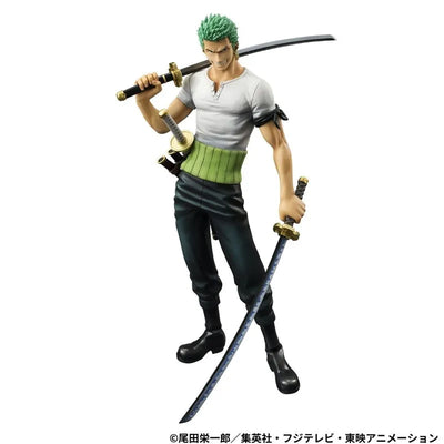 One Piece - Roronoa Zoro - Excellent Model - Portrait Of Pirates DX - 1/8 - 10th Limited Ver. - Limited Reprint Edition (MegaHouse) [Shop Exclusive]ㅤ – MegaHouse – ActionFigureBrasil — embalagem