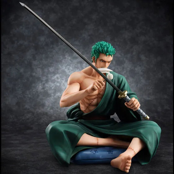 One Piece - Roronoa Zoro - Excellent Model - Portrait Of Pirates - Portrait of Pirates SOC - 1/8 - 2024 Re-release (MegaHouse) [Shop Eclusive]ㅤ – MegaHouse – ActionFigureBrasil