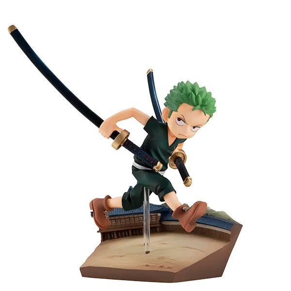 One Piece - Roronoa Zoro - G.E.M. - RUN!RUN!RUN! (MegaHouse)ㅤ – MegaHouse – ActionFigureBrasil