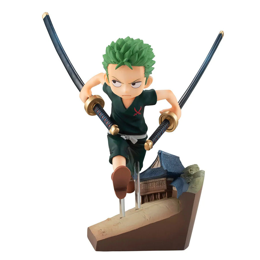 One Piece - Roronoa Zoro - G.E.M. - RUN!RUN!RUN! (MegaHouse)ㅤ – MegaHouse – ActionFigureBrasil