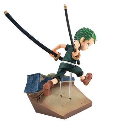 One Piece - Roronoa Zoro - G.E.M. - RUN!RUN!RUN! (MegaHouse)ㅤ – MegaHouse – ActionFigureBrasil — ambientada