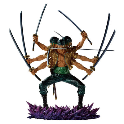 One Piece - Roronoa Zoro - Ichiban Kuji One Piece Ex Shikon no Keifu (Last One Prize) - Soul Gorgeous Statue - Last One Color Ver. (Bandai Spirits)ㅤ – Bandai Spirits – ActionFigureBrasil