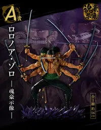 One Piece - Roronoa Zoro - Ichiban Kuji One Piece Ex Shikon no Keifu - Soul Gorgeous Statue - A Prize (Bandai Spirits)ㅤ – Bandai Spirits – ActionFigureBrasil