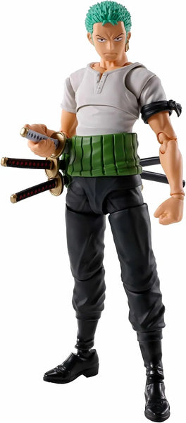 One Piece - Roronoa Zoro - S.H.Figuarts - Romance Dawn (Bandai Spirits)ㅤ – Bandai Spirits – ActionFigureBrasil