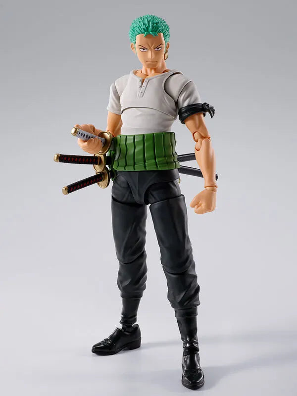 One Piece - Roronoa Zoro - S.H.Figuarts - Romance Dawn (Bandai Spirits)ㅤ – Bandai Spirits – ActionFigureBrasil