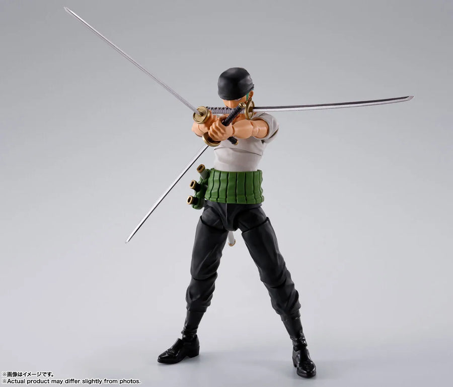 One Piece - Roronoa Zoro - S.H.Figuarts - Romance Dawn (Bandai Spirits)ㅤ – Bandai Spirits – ActionFigureBrasil