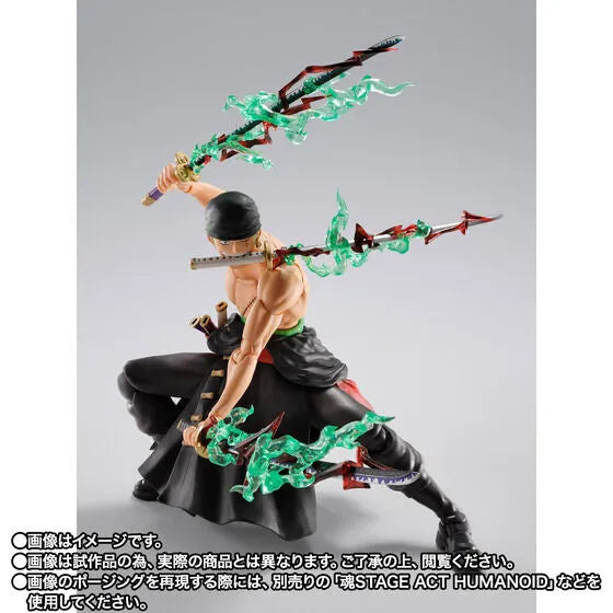One Piece - Roronoa Zoro - S.H.Figuarts - The King of Hell (Bandai Spirits) [Shop Exclusive]ㅤ – Bandai Spirits – ActionFigureBrasil