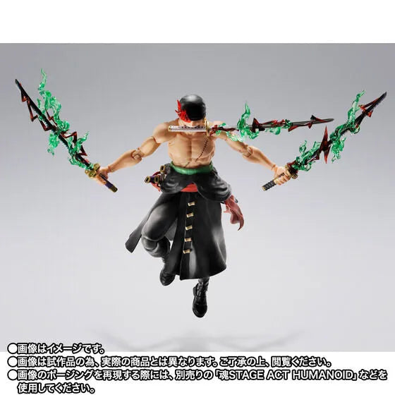 One Piece - Roronoa Zoro - S.H.Figuarts - The King of Hell (Bandai Spirits) [Shop Exclusive]ㅤ – Bandai Spirits – ActionFigureBrasil