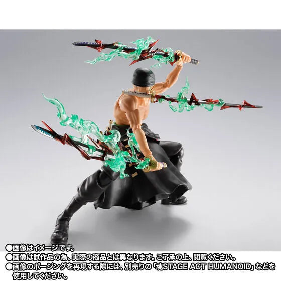 One Piece - Roronoa Zoro - S.H.Figuarts - The King of Hell (Bandai Spirits) [Shop Exclusive]ㅤ – Bandai Spirits – ActionFigureBrasil