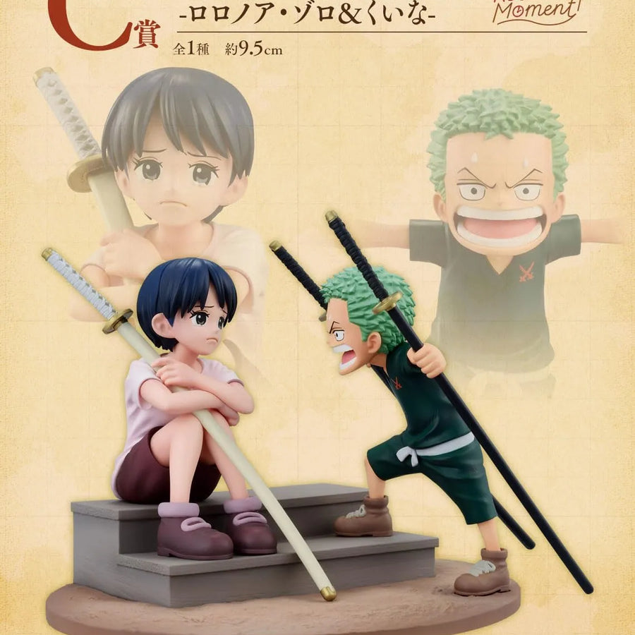 One Piece - Roronoa Zoro - Shimotsuki Kuina - Ichiban Kuji One Piece Road to Dawn -Bouken e no Kiseki- (C Prize) - Revible Moment (Bandai Spirits)ㅤ – Bandai Spirits – ActionFigureBrasil