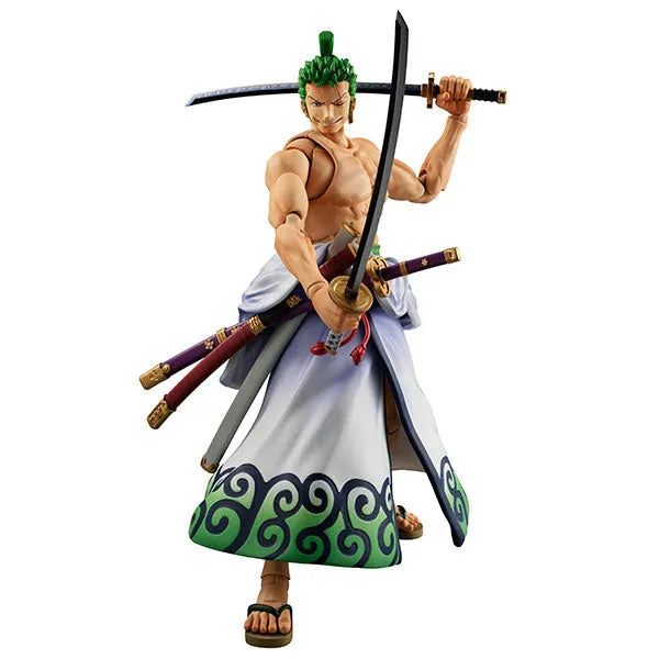 One Piece - Roronoa Zoro - Variable Action Heroes - Zorojuurou (MegaHouse)ㅤ – MegaHouse – ActionFigureBrasil