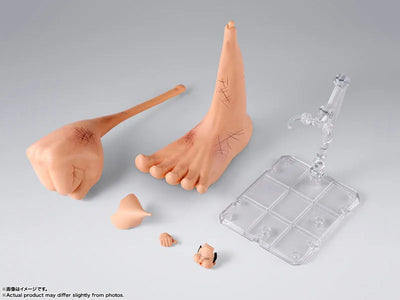 One Piece - S.H.Figuarts - Monkey D. Luffy “Gear 3” Option Parts Set - Marineford (Bandai Spirits)ㅤ – Bandai Spirits – ActionFigureBrasil — ângulo diferente