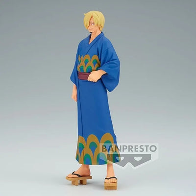 One Piece - Sanji - DXF Figure - The Grandline Series - Wano Country - Yukata Ver. (Bandai Spirits)ㅤ – Bandai Spirits – ActionFigureBrasil — ângulo diferente