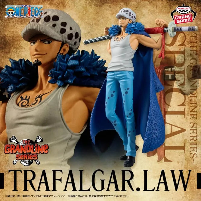 One Piece - Trafalgar Law - DXF Figure - The Grandline Series - Special (Bandai Spirits)ㅤ – Bandai Spirits – ActionFigureBrasil