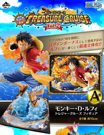 One Piece Treasure Cruise - Monkey D. Luffy - Ichiban Kuji with One Piece Treasure Cruise Vol.2 - A Prize (Bandai Spirits)ㅤ – Bandai Spirits – ActionFigureBrasil — ângulo diferente