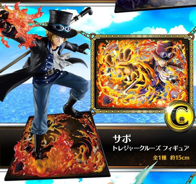 One Piece Treasure Cruise - Sabo - Ichiban Kuji with One Piece Treasure Cruise Vol.2 - Flame - C Prize (Bandai Spirits)ㅤ – Bandai Spirits – ActionFigureBrasil — ângulo diferente