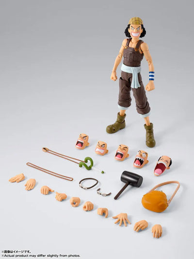 One Piece - Usopp - S.H.Figuarts - Romance Dawn (Bandai Spirits)ㅤ – Bandai Spirits – ActionFigureBrasil — acessórios