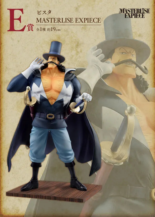 One Piece - Vista - Ichiban Kuji One Piece Shirohige Kaizokudan ~Oyaji to Musukotachi~ - Masterlise Expiece - E Prize (Bandai Spirits)ㅤ – Bandai Spirits – ActionFigureBrasil